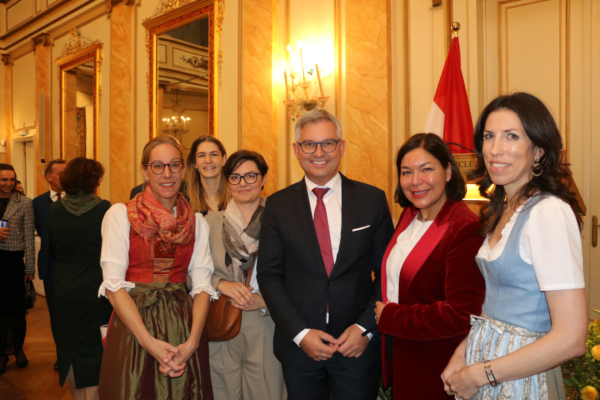 Empfang zum Österreichischen Nationalfeiertag in Brüssel mit „klenner“ Vorarlberger Note