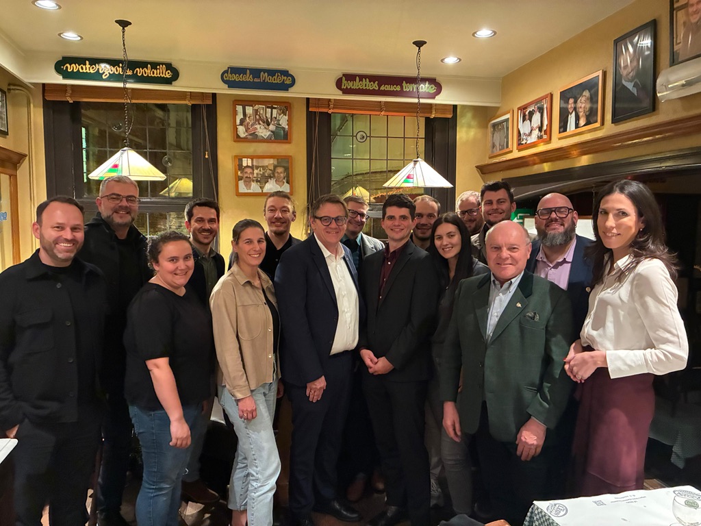 Junge Unternehmer:innen zu Besuch